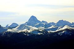 20 Mount Assiniboine From Top Of The World Chairlift At Lake Louise Ski Area